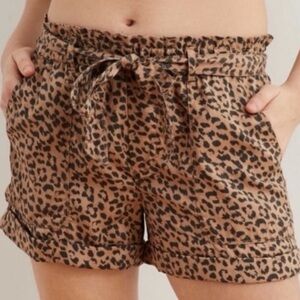 Aerie - Leopard Print Shorts